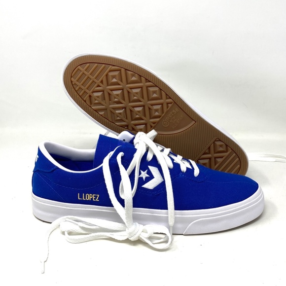 💖MEGA SALE💖Converse CONS Louie Lopez Pro Low Top Blue Canvas Women's A02417C - Picture 3 of 8